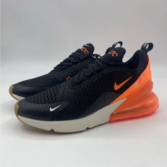 Nike Air Max 270 Black Bright Crimson |AH8050-030 Men’s Size 10.5 - Picture 2 of 4